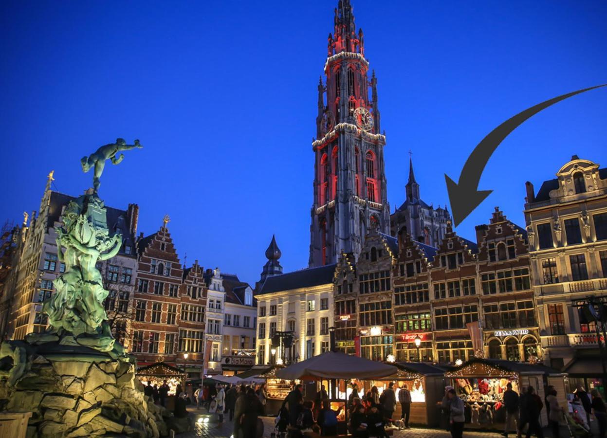 Antwerp Old Town Triplex Apartment 外观 照片